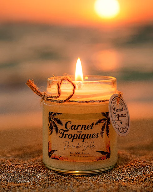 Bougie fleur des sables