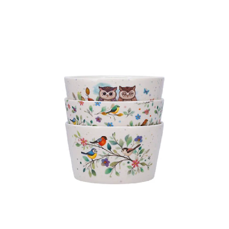 LOT DE 3 BOLS APERO 10 CM + BOITE OUVERTE PORTFOLIO ASSORTIS