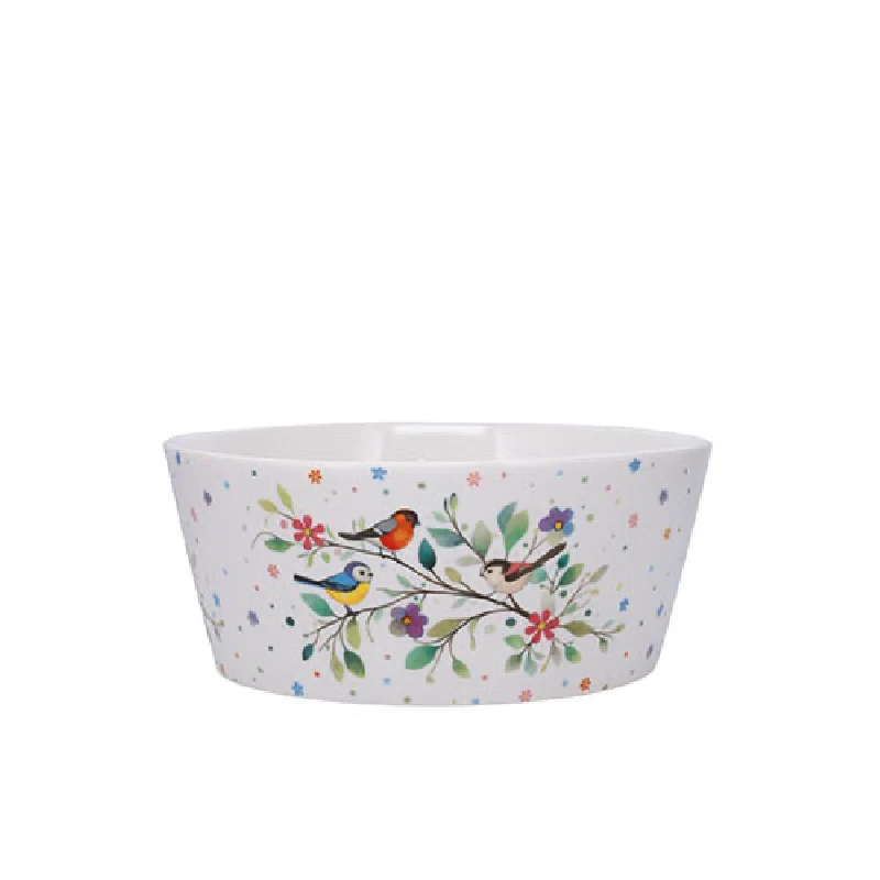 BOL 15 CM PORCELAINE PORTFOLIO OISEAUX