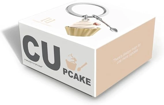 Porte-clés Cupcake vanille